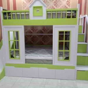 Tempat tidur anak model motif